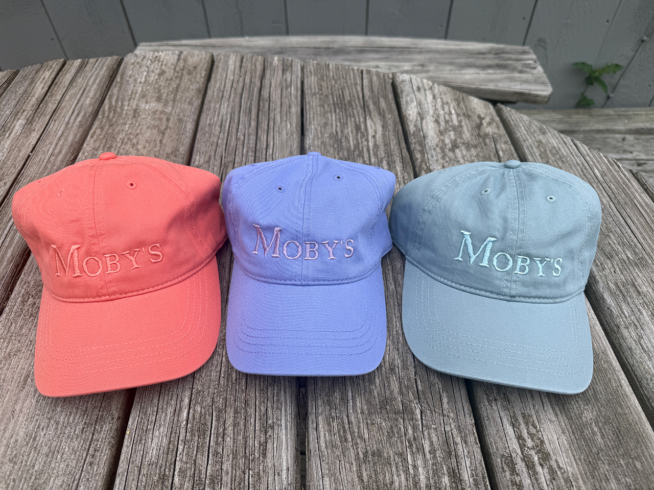 Embroidered Moby's Tone on Tone Pastels Hat