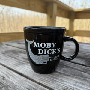 Moby’s Happy Whale Mug Black