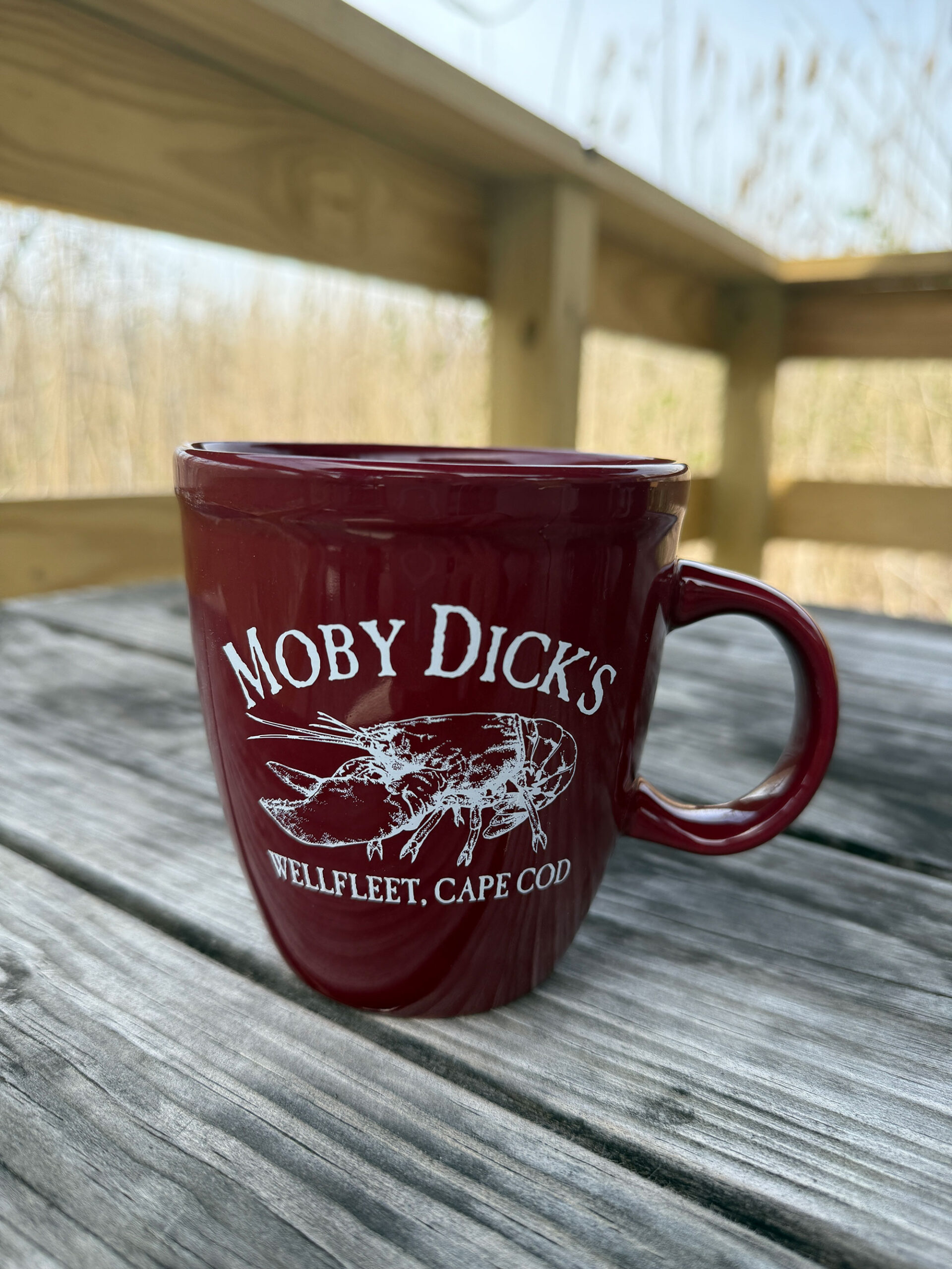 Moby's Maroon Mug